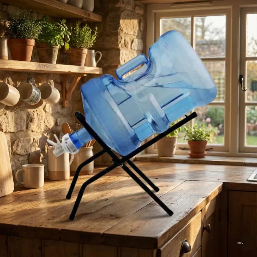 YYUNANG Gallon Water Jug Stand And Water Dispenser Valves