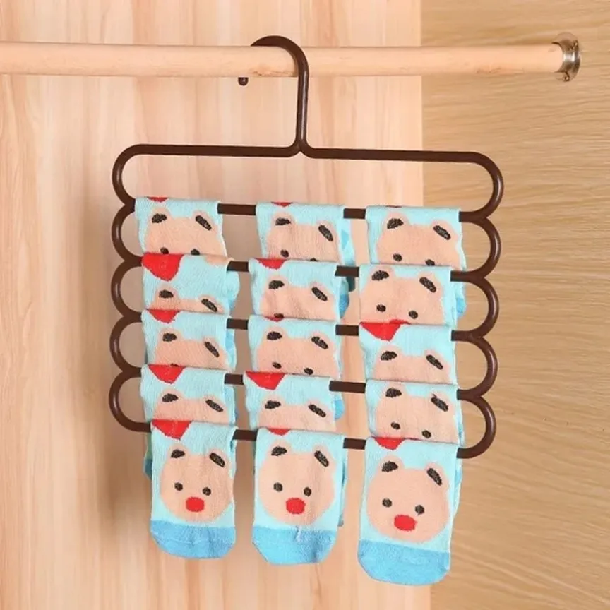 5-in-1 Multipurpose Plastic Hanger