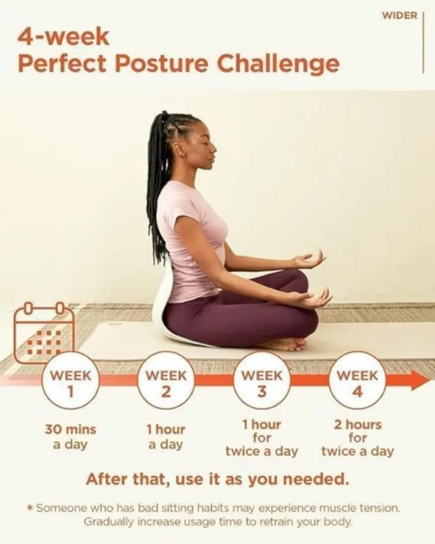 Lumbar Support Posture Corrector Chair