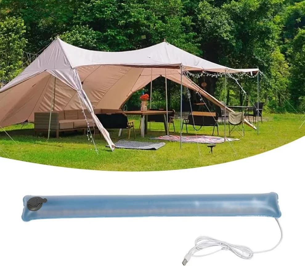 Inflatable USB LED Camping Lantern