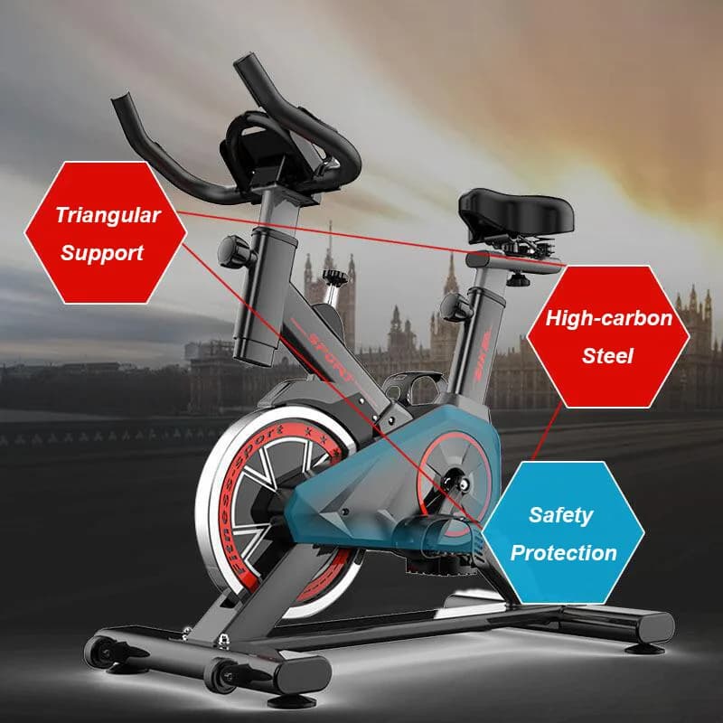 Indoor Magnetic Exercise Bike for Home Workouts