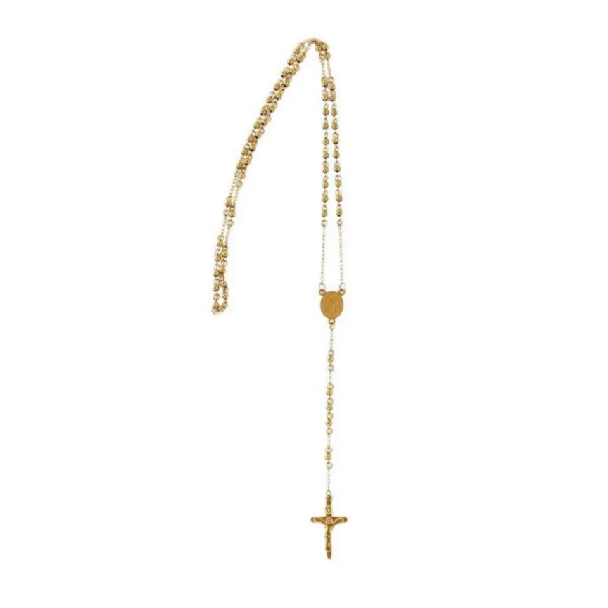 New Design Rosary Necklace With Cross