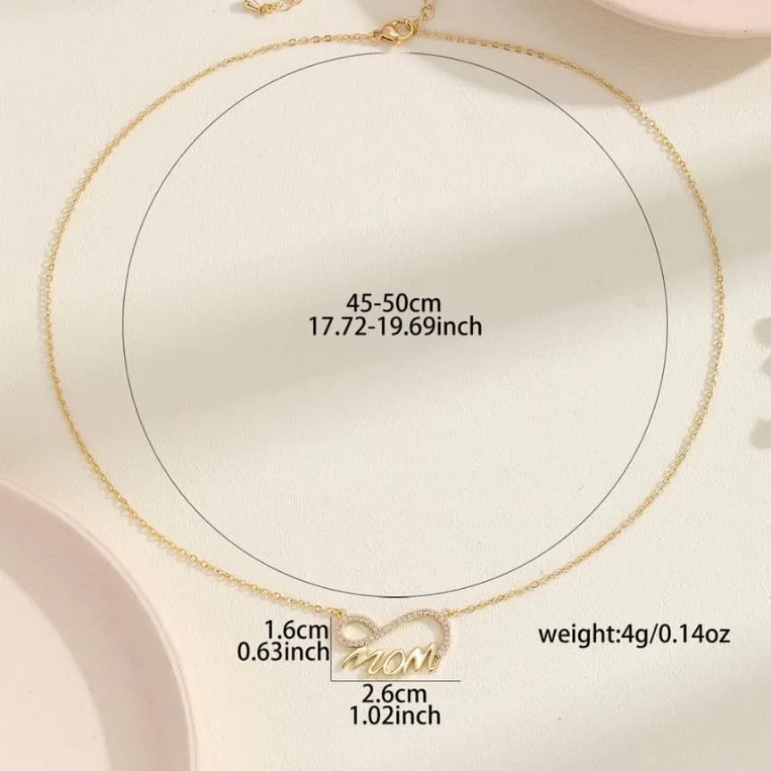 Infinity Mom Necklace