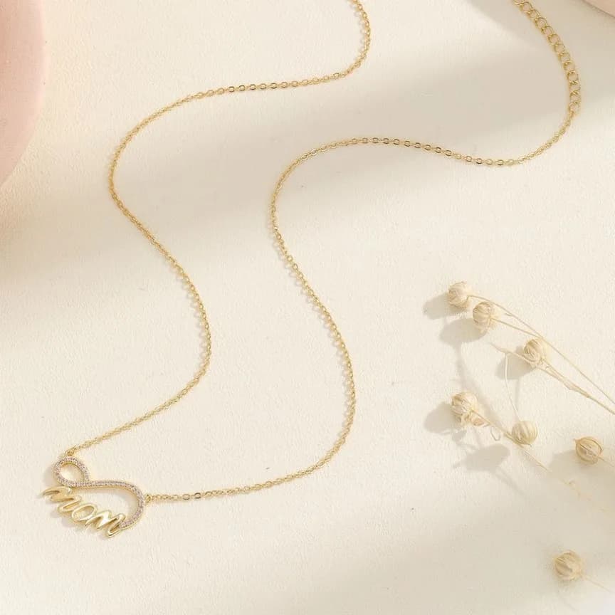 Infinity Mom Necklace