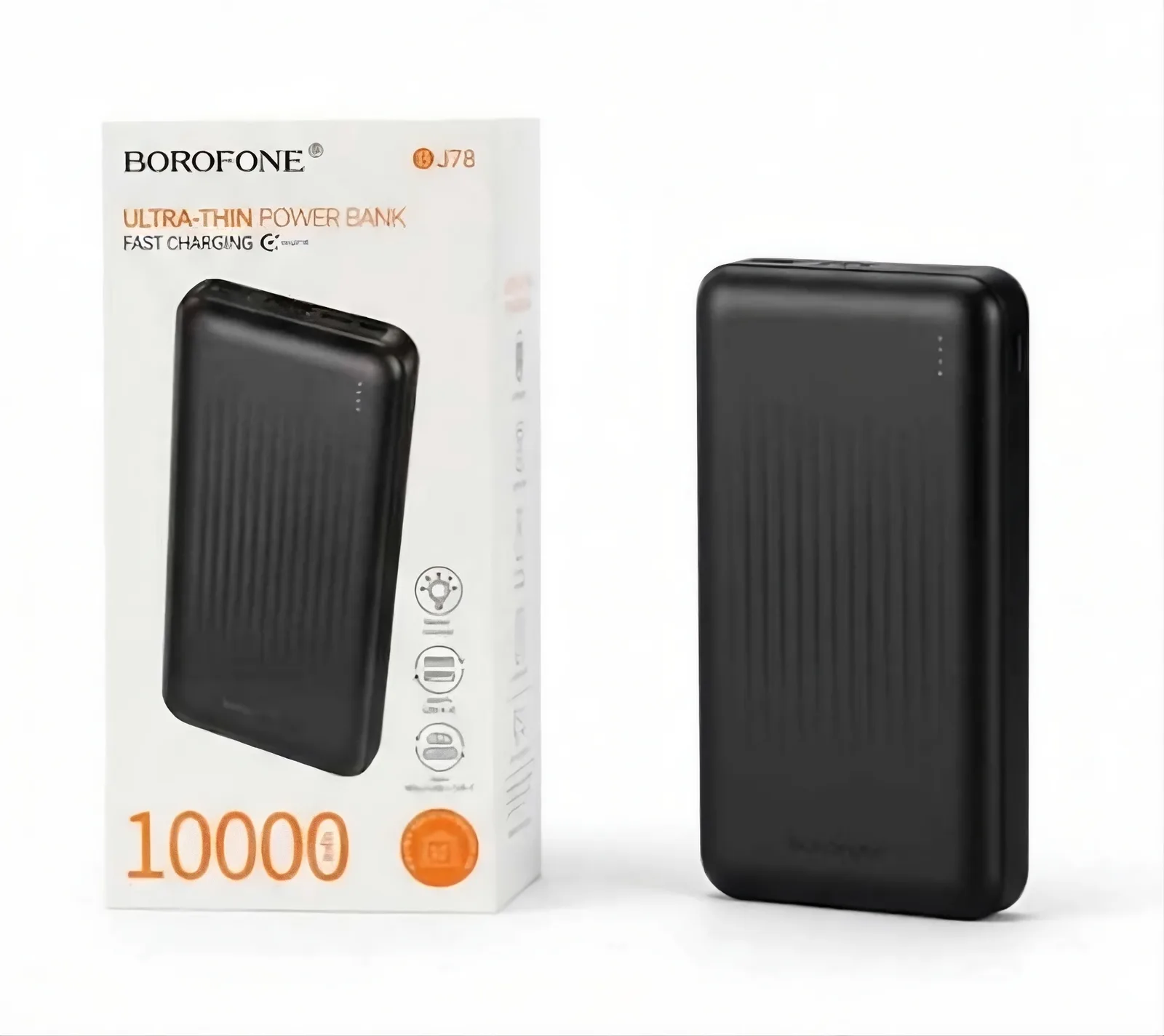 Borofone Ultra-Thin 10000mAh Power Bank