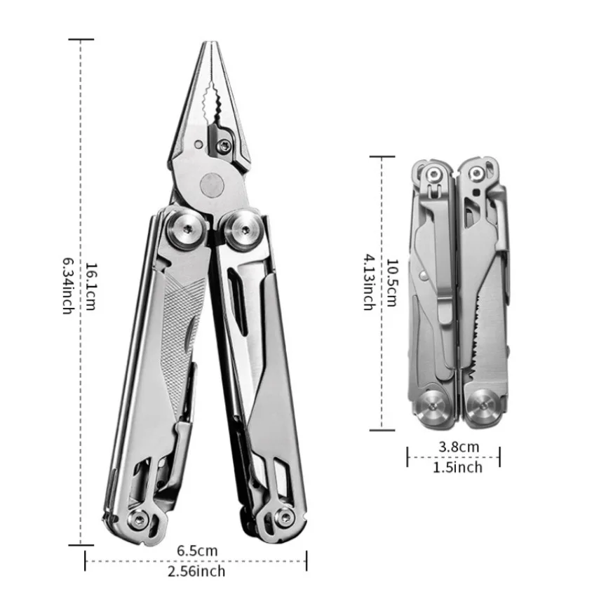 By-j Multitool Pliers with Mini Scissors
