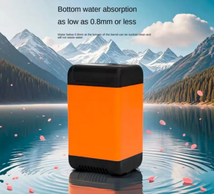 Portable Camping Shower with Pump – 4800mAh Rechargeable