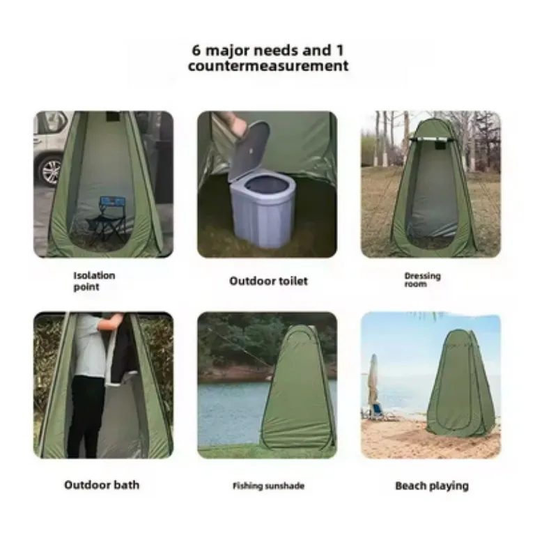 Portable Pop-Up Privacy Waterproof Tent