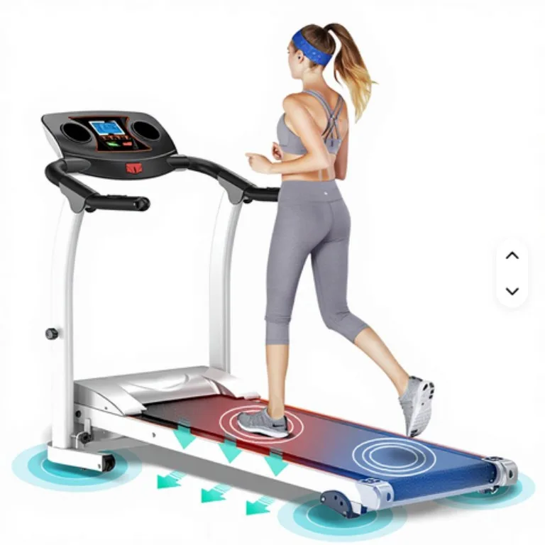 Under Desk Folding Electric Treadmill