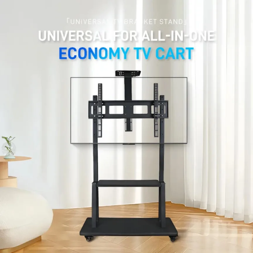 Heavy-Duty Mobile TV Stand Cart for 42" to 100" Screens