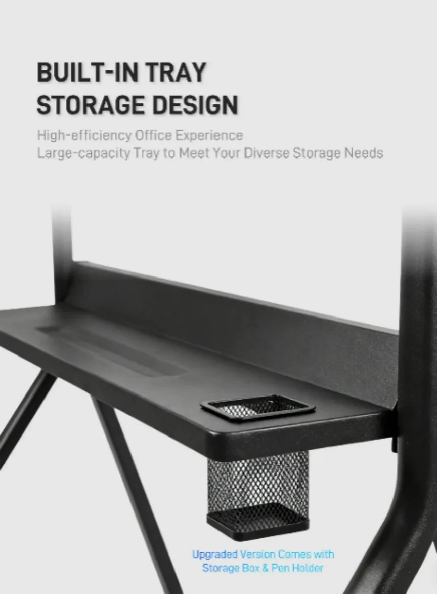 Premium Mobile TV Stand Cart with Wheels & Media Shelf 55 to 120 Inches