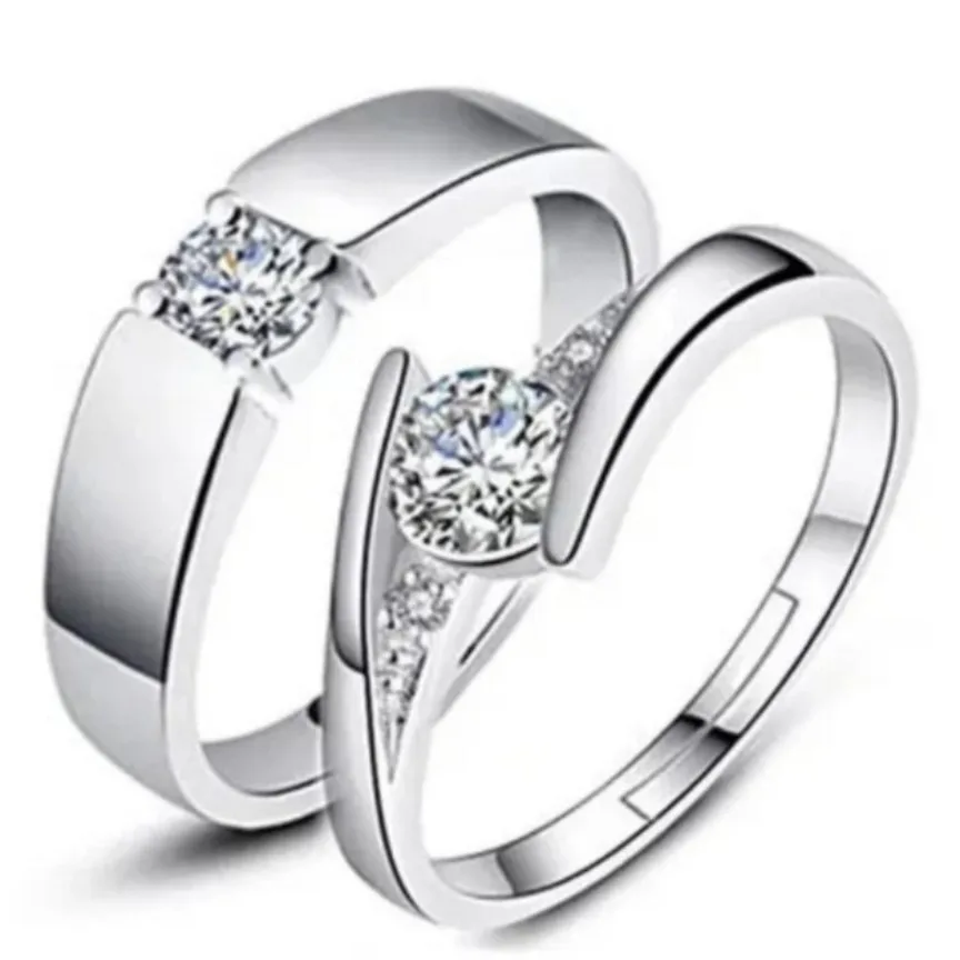 Elegant Simple Couple Rings