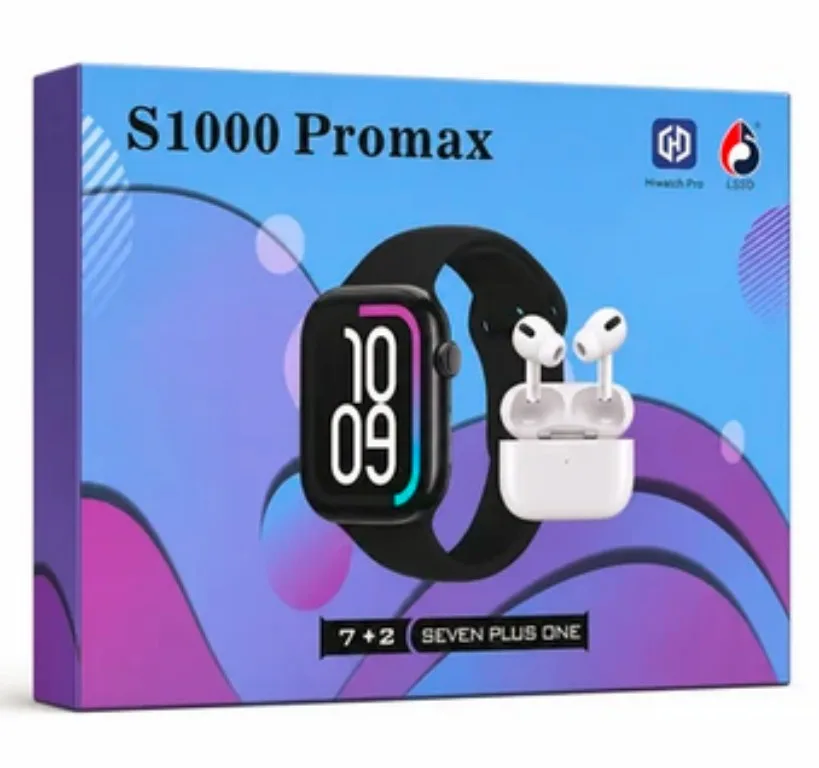 S1000 Pro Max Smart Watch 7+2 Combo 11
