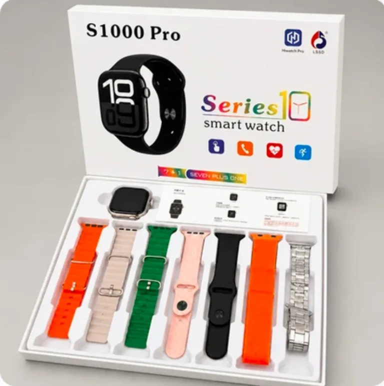 S1000 Pro Smart Watch Series 10 - 7+1 Edition