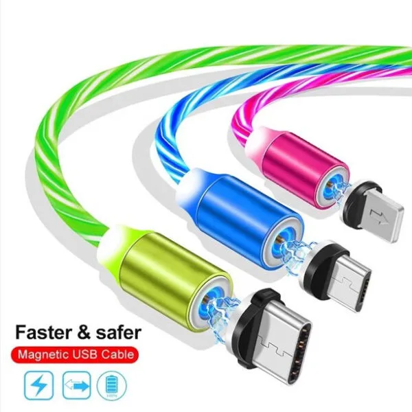 Luminous Lighting Charging Cable
