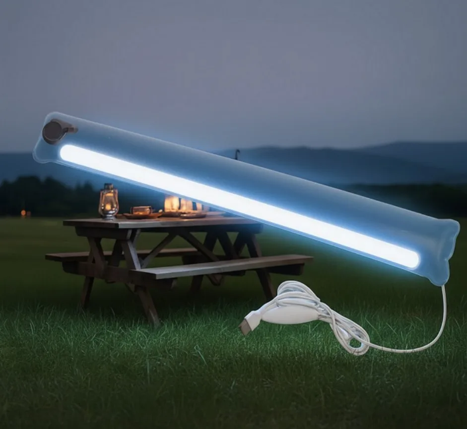 Inflatable USB LED Camping Lantern