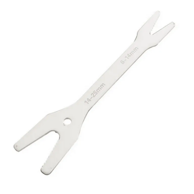 Double-Ended Adjustable Wrench 6–25mm / 3–17mm