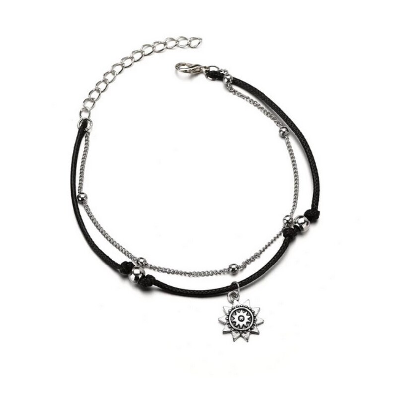 Black Star Anklet (3)