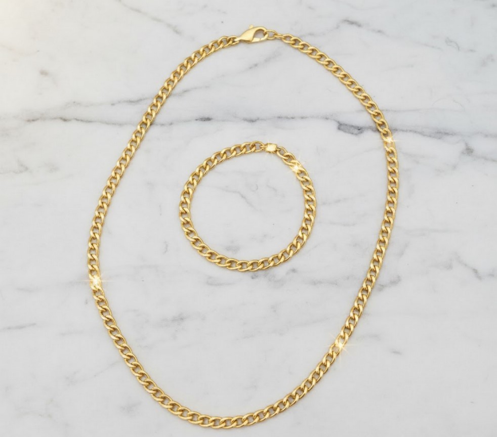 Classic Gold Chain Set (2)