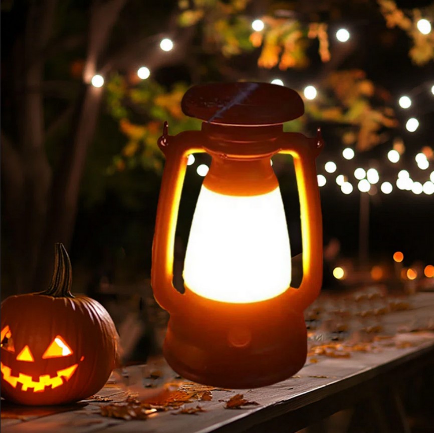 Vintage-Style LED Camping Lantern (2)