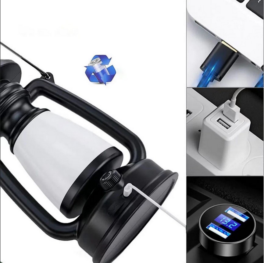 Vintage-Style LED Camping Lantern (5)